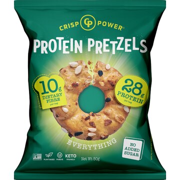 Crisp Power Protein Pretzel Everything  50g