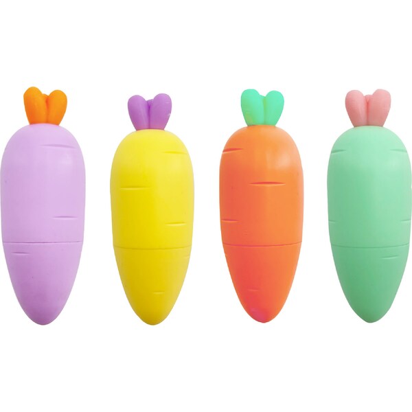 Easter Carrot Highlighters 4 pack