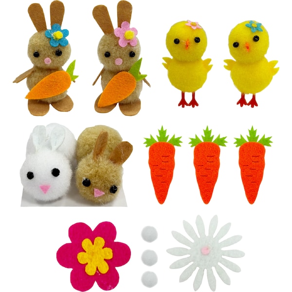 Easter Mixed Decorations Set each