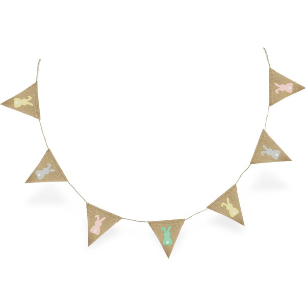 Easter Hessian Bunting 1.5m each