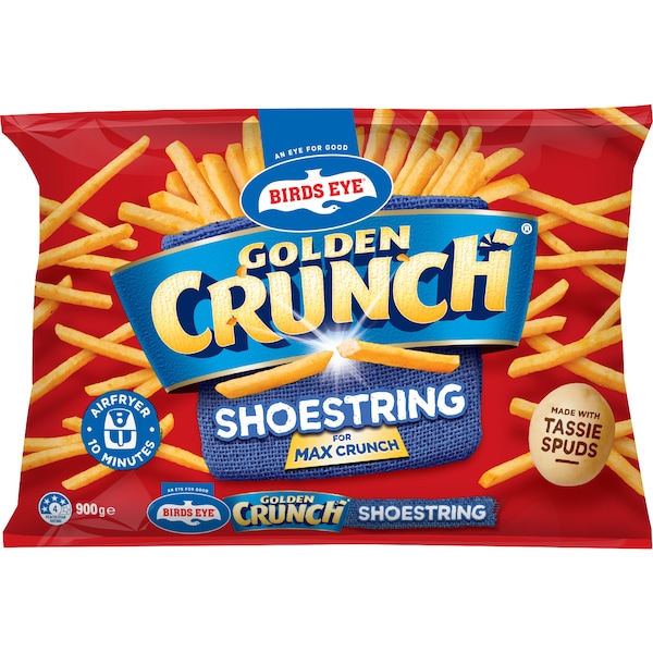 Birds Eye Golden Crunch Shoestring Chips 900g
