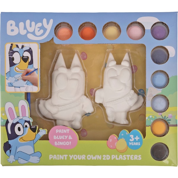 Bluey Paint Your Own 2D Plasters each