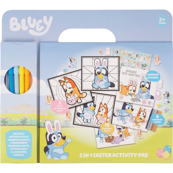 Bluey 3 In 1 Easter Activity Pad each