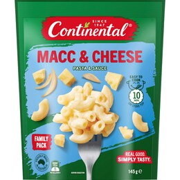 Continental Continental Pasta & Sauce Macc & Cheese 145g