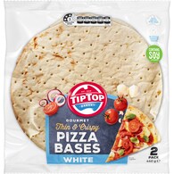 Tip Top Gourmet Pizza Bases White