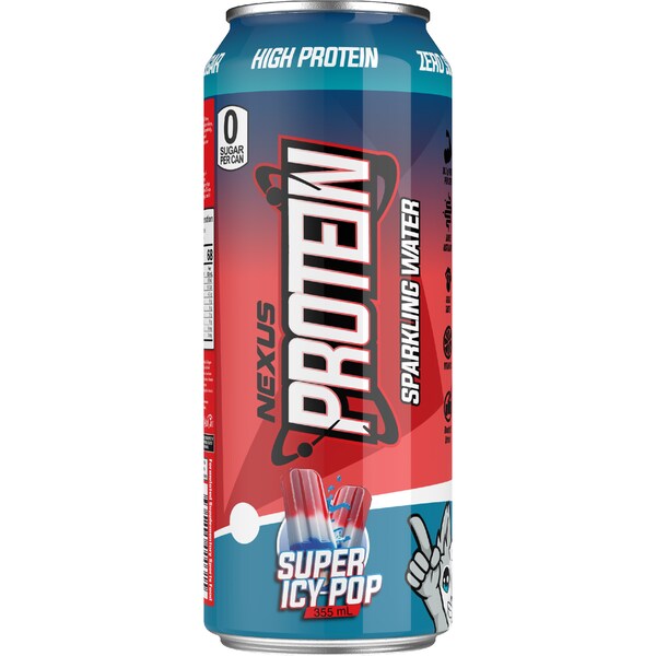 Nexus Super Protein Sparkling Drink Icy-Pop 355mL