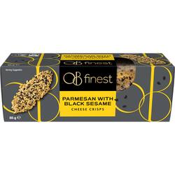 OB Finest Parmesan with Black Sesame Cheese Crisps 85g