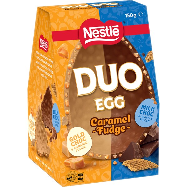 Nestle Easter Duo Egg Caramel Fudge 150g