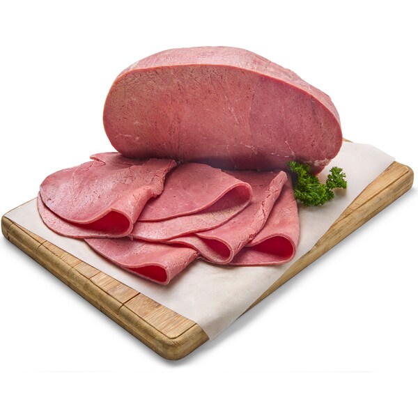 Woolworths Silverside Corned Beef Shaved From The Deli per 100g