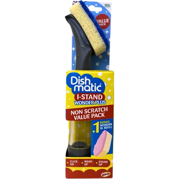 Dishmatic I-Stand Wonder Plus Dish Wand & Refill each