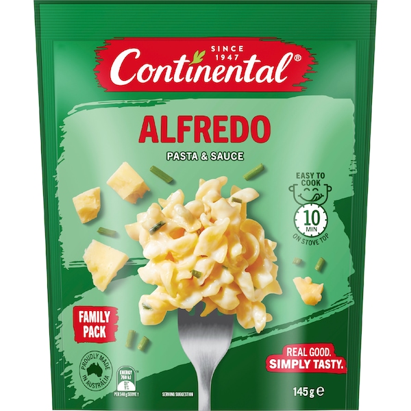 Continental Pasta & Sauce Alfredo 145g