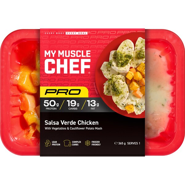 My Muscle Chef Pro Salsa Verde Chicken Meal 365g