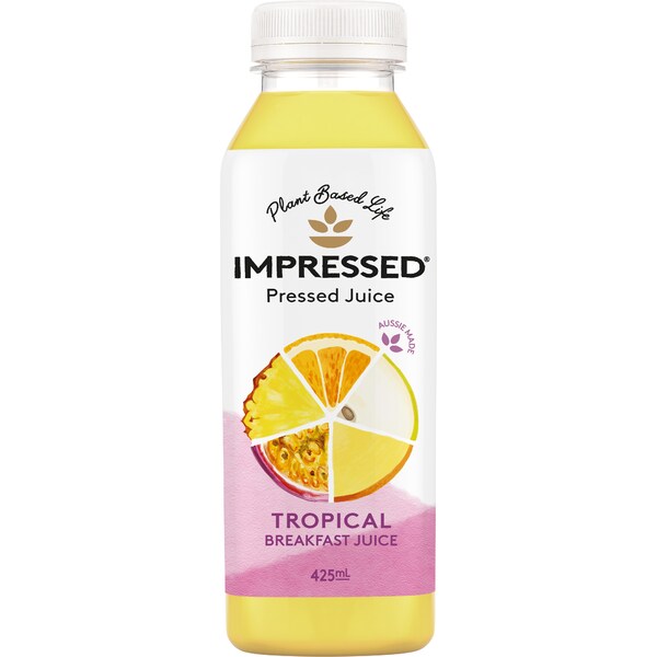 Impressed Tropical Breakfast Juice 425mL