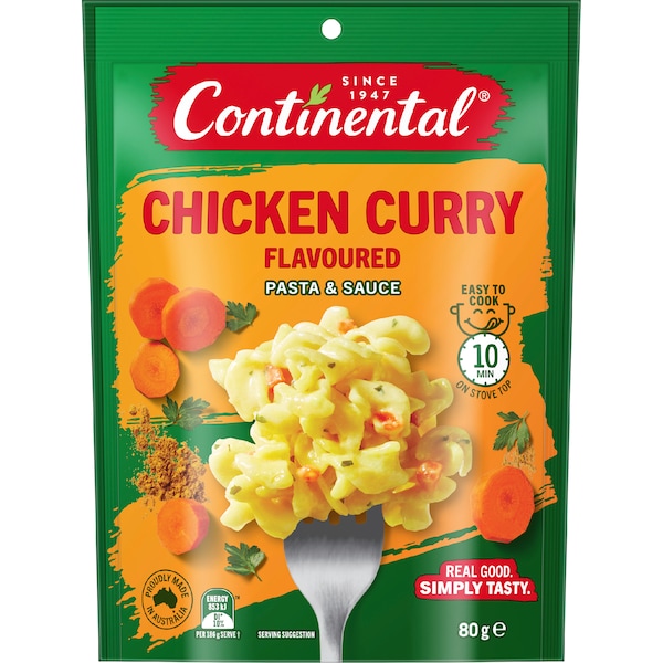 Continental Pasta & Sauce Chicken Curry 80g