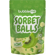 bubbleme Sorbet Balls Kiwi