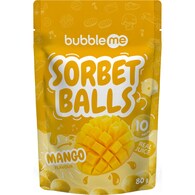 bubbleme Sorbet Balls Mango