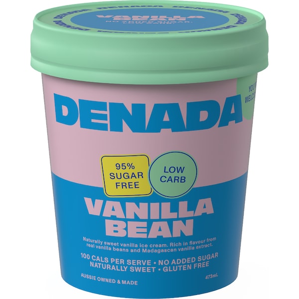 Denada Vanilla Bean Ice Cream 473mL