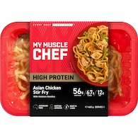 My Muscle Chef Asian Chicken Stir Fry With Hokkien Noodles