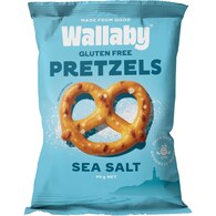 Wallaby Gluten Free Pretzels Sea Salt