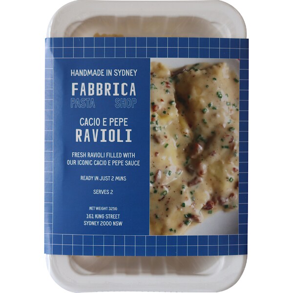 Fabbrica Ravioli Cacio E Pepe 325g