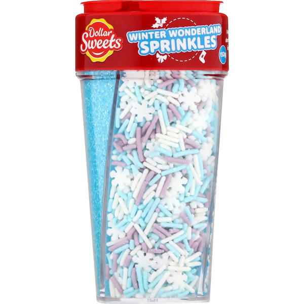 Dollar Sweets Winter Wonderland Sprinkles 152g