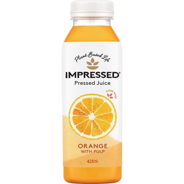 Impressed Orange Juice With Pulp 425mL