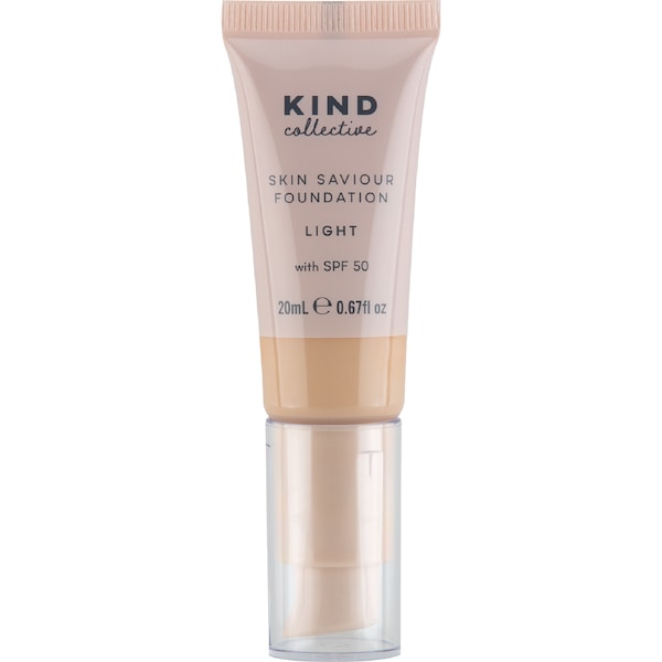 KIND Collective Skin Saviour Foundation With SPF 50 Light 20mL