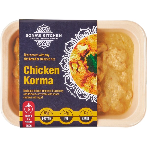 Sona's Kitchen Chicken Korma 350g