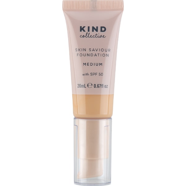 KIND Collective Skin Saviour Foundation With SPF 50 Medium 20mL