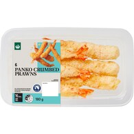 Woolworths Panko Crumbed Prawns