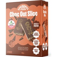 Springhill Farm Choc Oat Slice