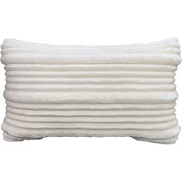 Stripe Oblong Cushion Cream each – Woolworths