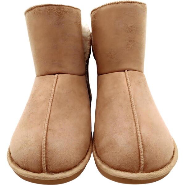 Mens Slipper Boots Tan Size 11/12 each