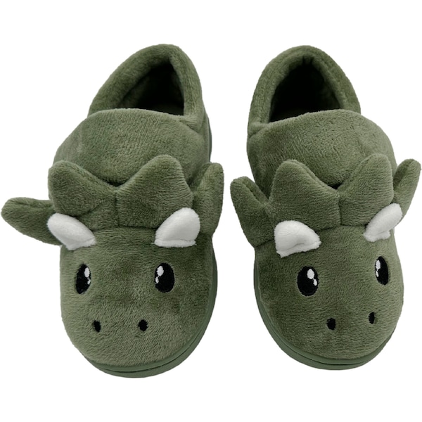 Kids Dinosaur Slippers Size 7/8 each
