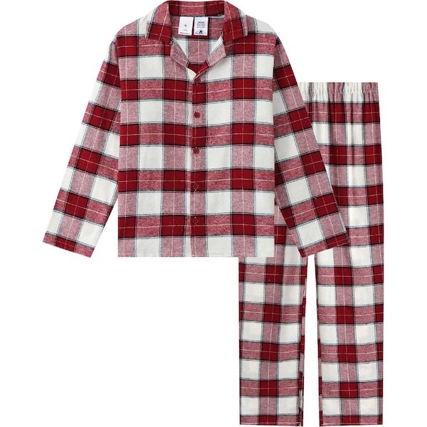 Kids Flannelette Pyjamas Red Size 10 each
