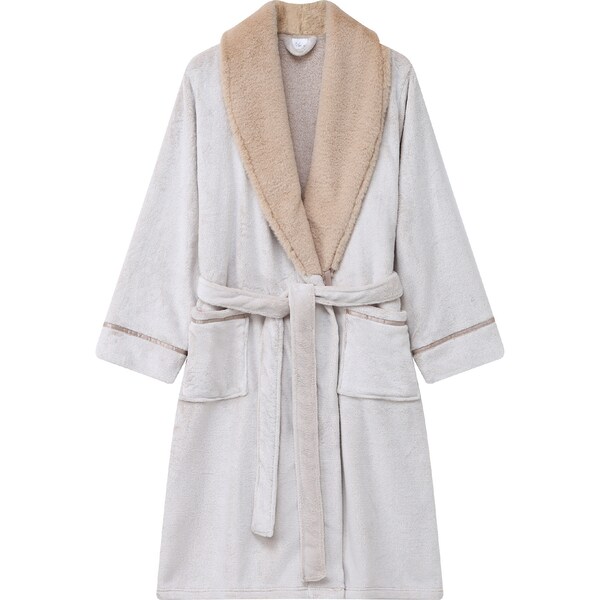 Ladies Robe Beige Size L/XL each