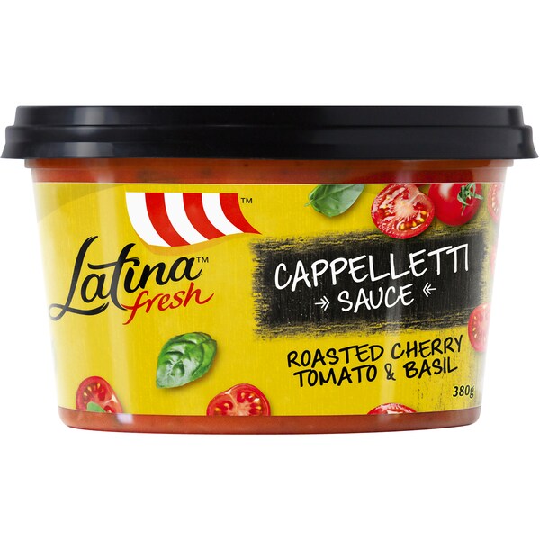 Latina Fresh Cappelletti Sauce Roasted Cherry Tomato & Basil 380g