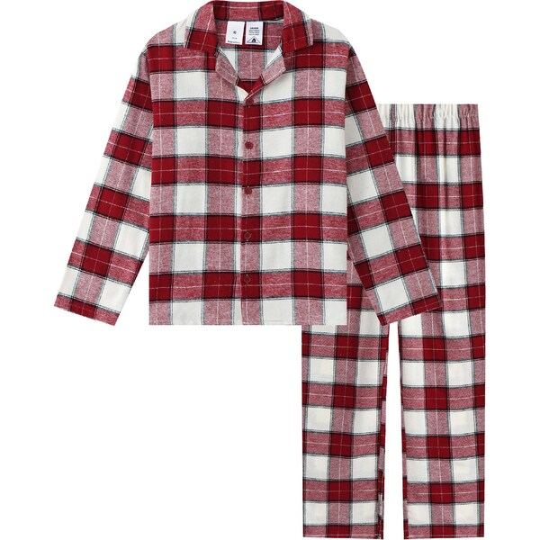 Kids Flannelette Pyjamas Red Size 14 each
