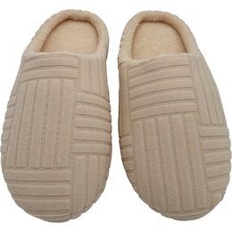 Ladies Sherpa Scuff Slippers Cream Size 7/8 each – Woolworths