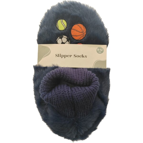 Kids Sport Slipper Socks Size 9-12 each