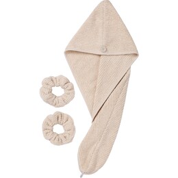 Hair Wrap & Scrunchies Set Cream each – Woolworths