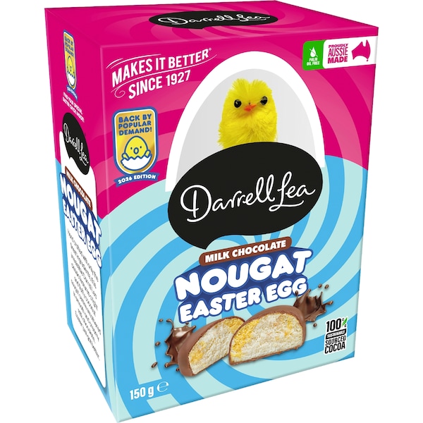 Darrell Lea Nougat Easter Egg 150g