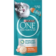 Purina One Immune Support Cat Treats Puree With Chicken