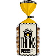 Abe's Bagels Thins Everything