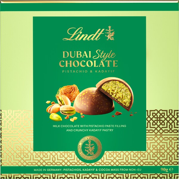 Lindt Dubai Style Chocolate Pralines 90g