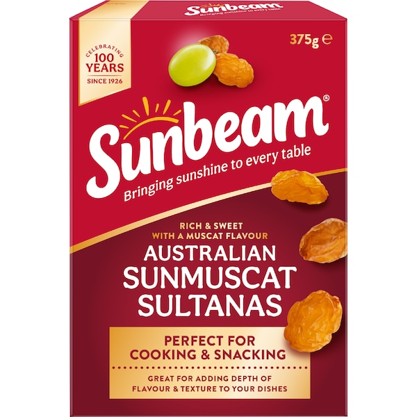 Sunbeam Sunmuscat Sultanas 375g
