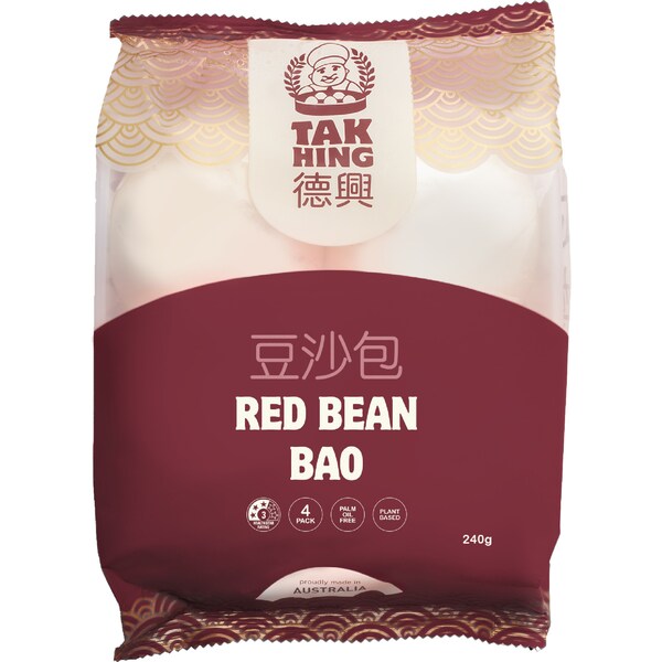 Tak Hing Red Bean Bao 240g