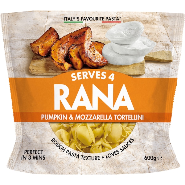 Rana Tortellini Pumpkin & Mozzarella 600g