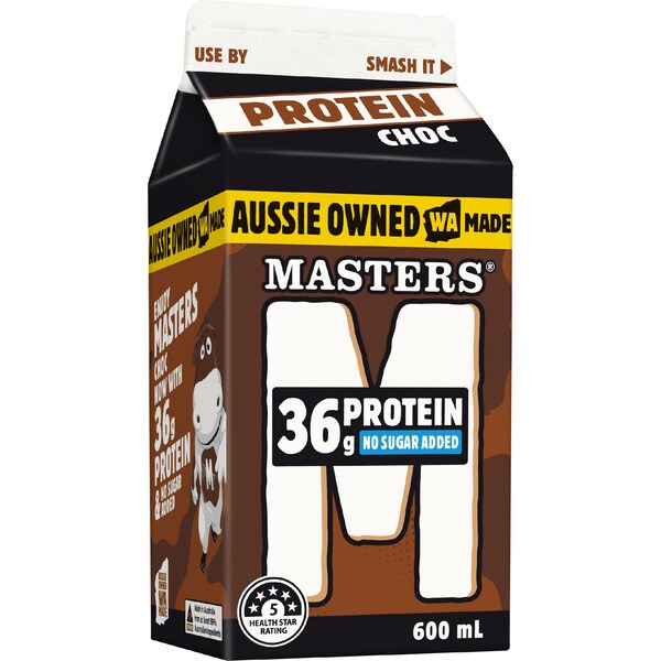 Masters Protein Milk Chocolate 600mL
