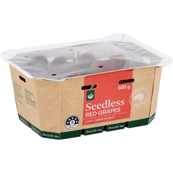 Seedless Red Grapes 500g